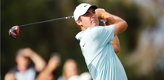 PGA Tour Champion Scottie Scheffler using the TaylorMade Stealth 2 Plus Driver at the PLAYERS Championship