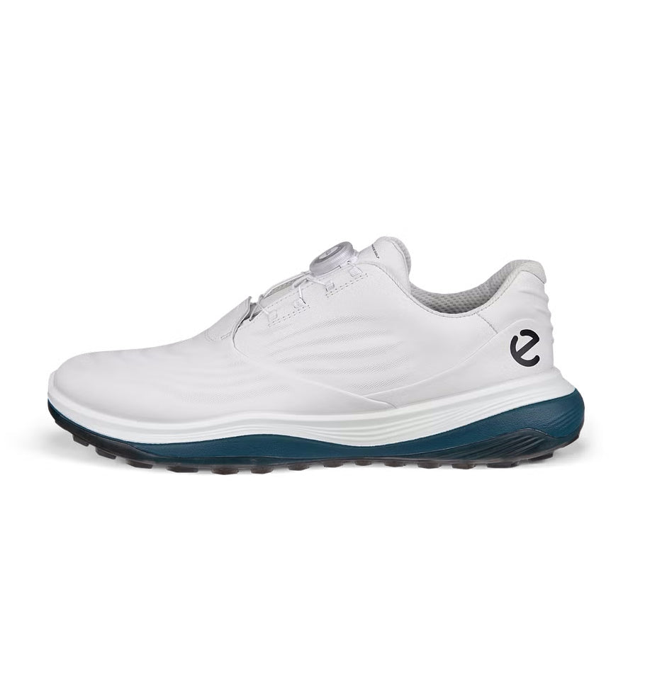Ecco Men's LT1 BOA Golf Spikeless Shoes - White