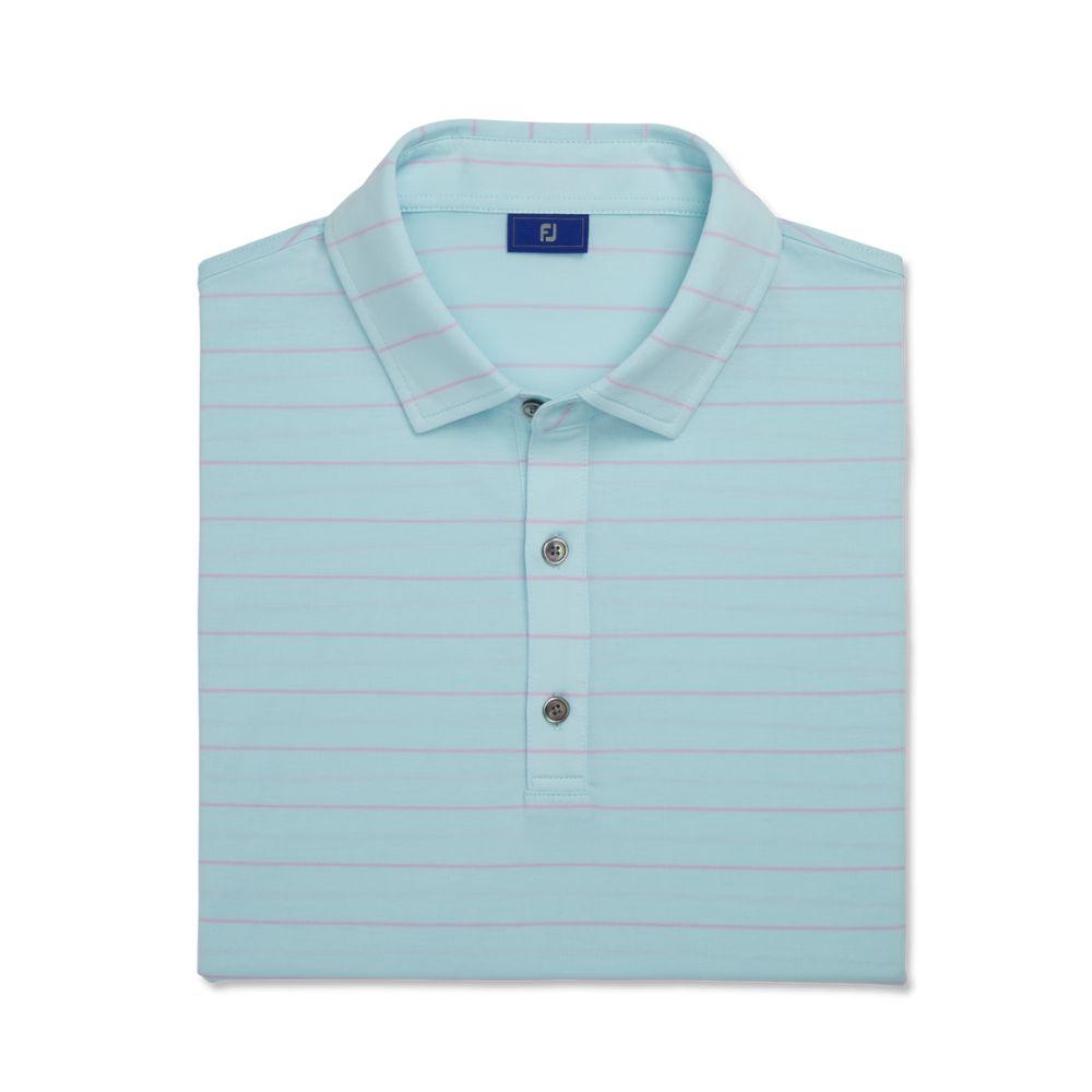 Footjoy LC Drirelease Open Stripe Jersey Golf Polo - Previous Season Style