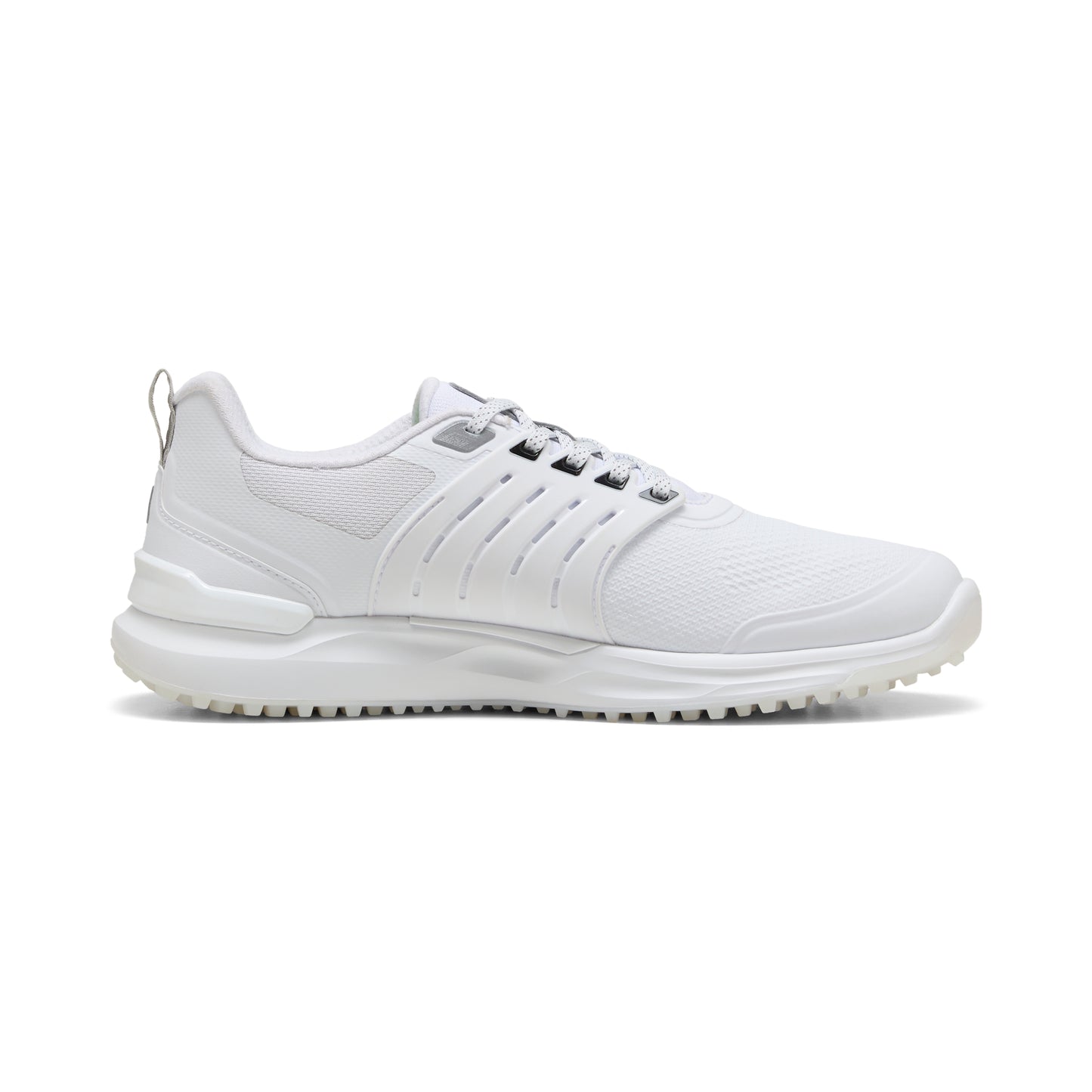 Puma Men's Ignite Elevate 2 Spikeless Golf Shoes - Puma White/Puma Black/Puma Silver