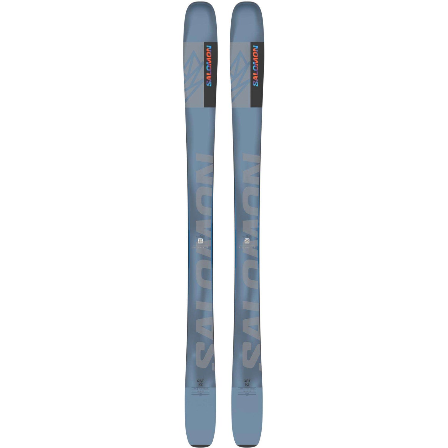 Salomon Mens QST 92 Freeride Skis 2025