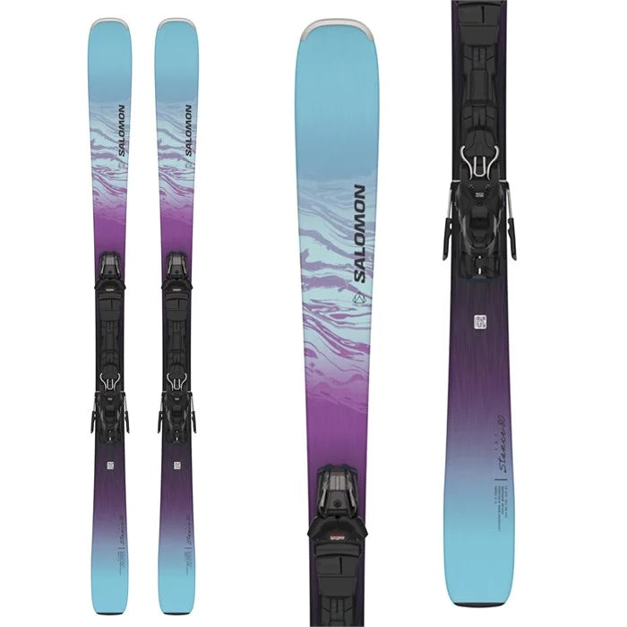 Salomon Women's Stance 80 Skis + M10 GW Bindings