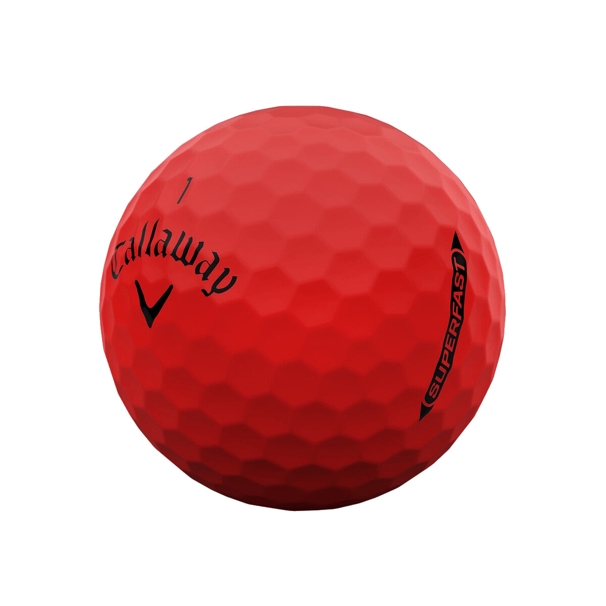 Callaway SuperFast Bold Red Golf Balls 2025 (15 Pack)