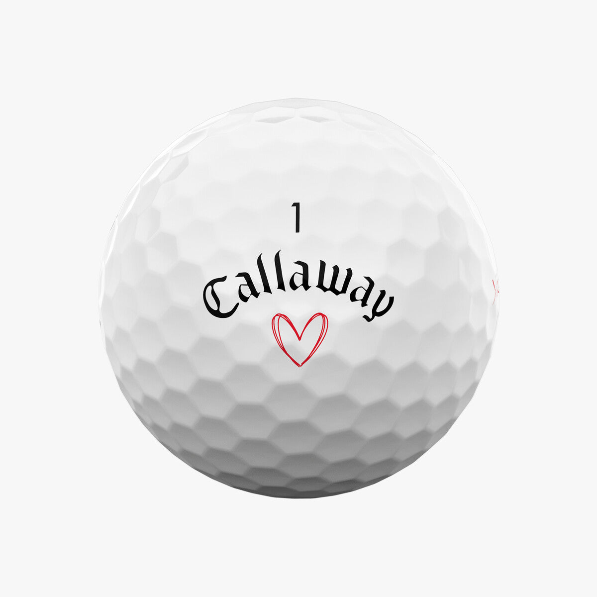 Callaway 2025 SuperSoft Valentine Golf Balls - 1 Dozen