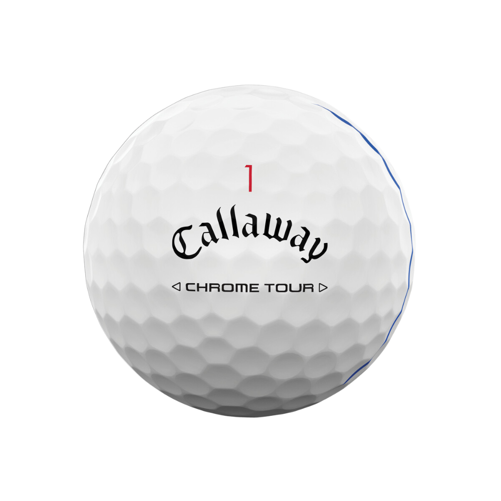 Callaway Chrome Tour Triple Track 24 White Golf Balls - 2 Dozen Pack