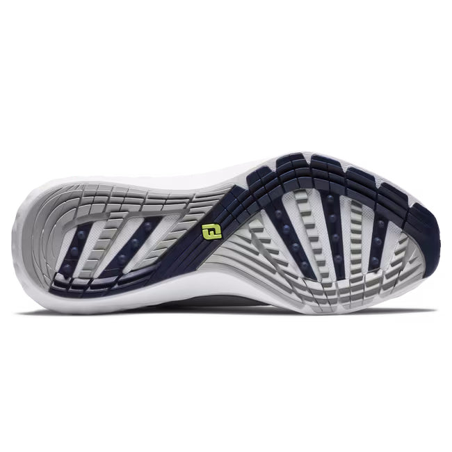 FootJoy Men's Quantum Spikeless Golf Shoe - 56991 Grey/White/Blue