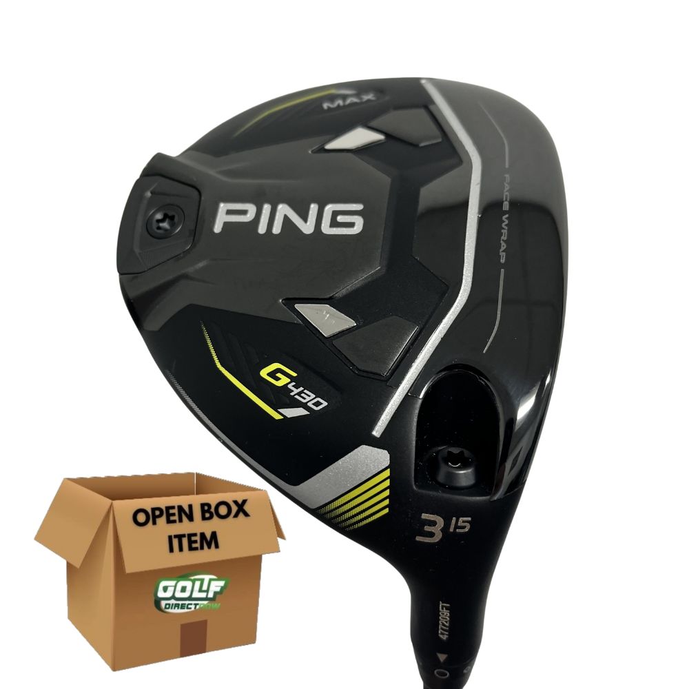 Ping G430 Max 3 Wood Alta CB 65 Black Regular Right Hand - SHOP WORN