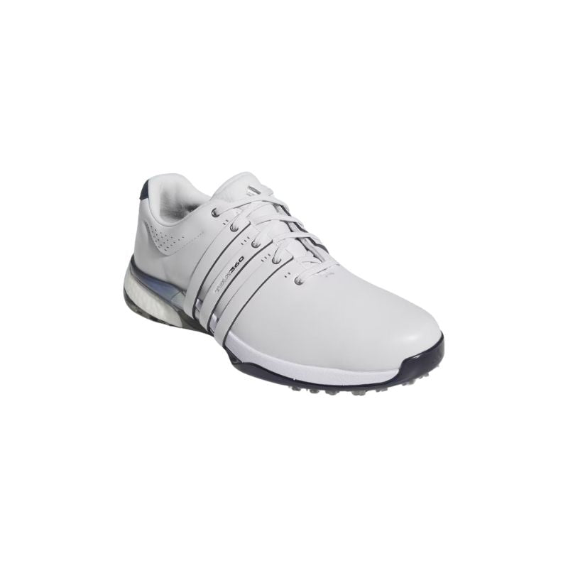 Adidas Men's Tour360 25 Spikeless Golf Shoes - Dash Grey/Collegiate Navy