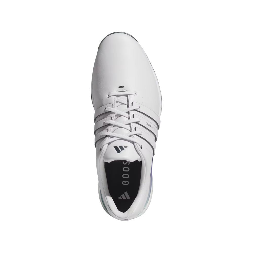 Adidas Men's Tour360 24 Golf Shoes - Grey/Ink/Cobalt Blue
