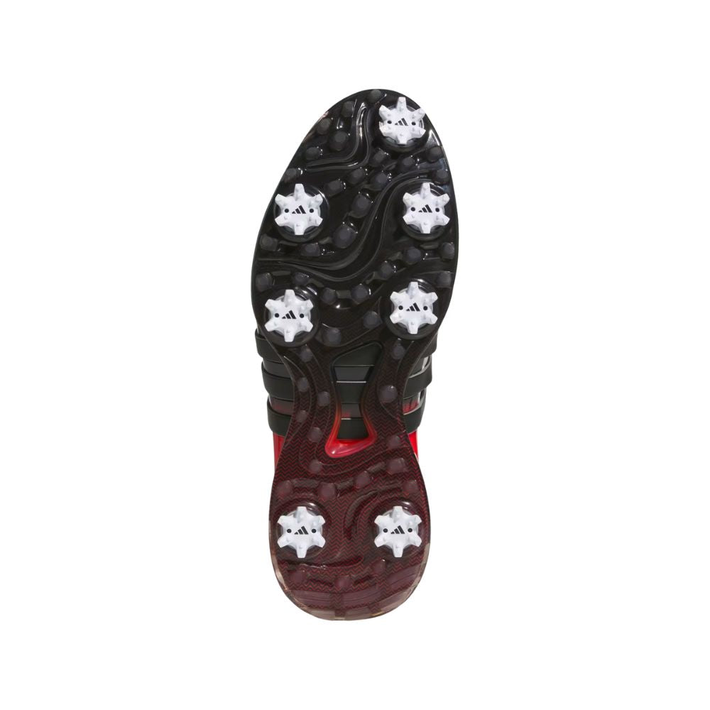 Adidas Men's Tour360 24 Golf Shoes - White/Black/Lucid Red