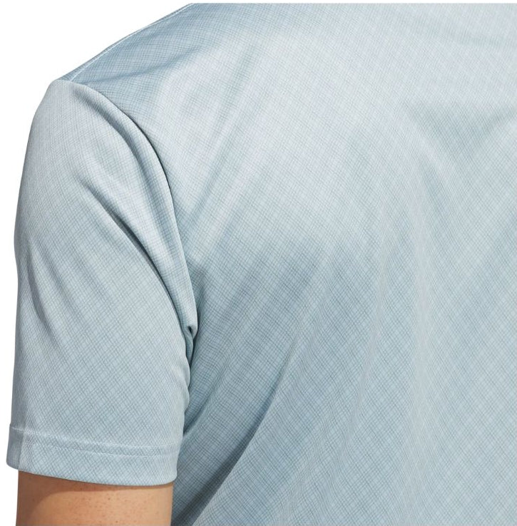 Adidas Men's Allover Print Polo Golf Shirt