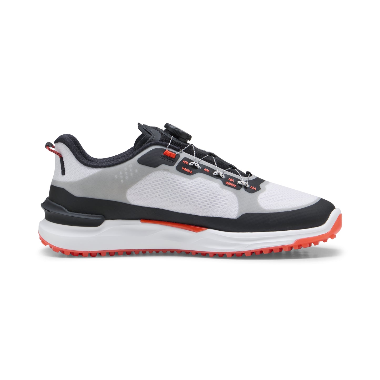 Puma Men's Ignite Elevate 2 Disc Spikeless Golf Shoes - Puma White/Puma Black