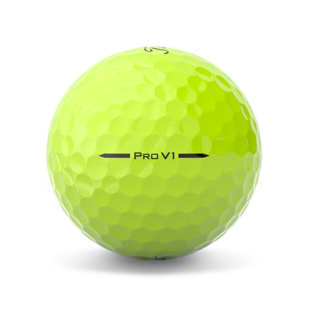 Titleist Pro V1 Golf Balls Yellow (1 Dozen) 2025