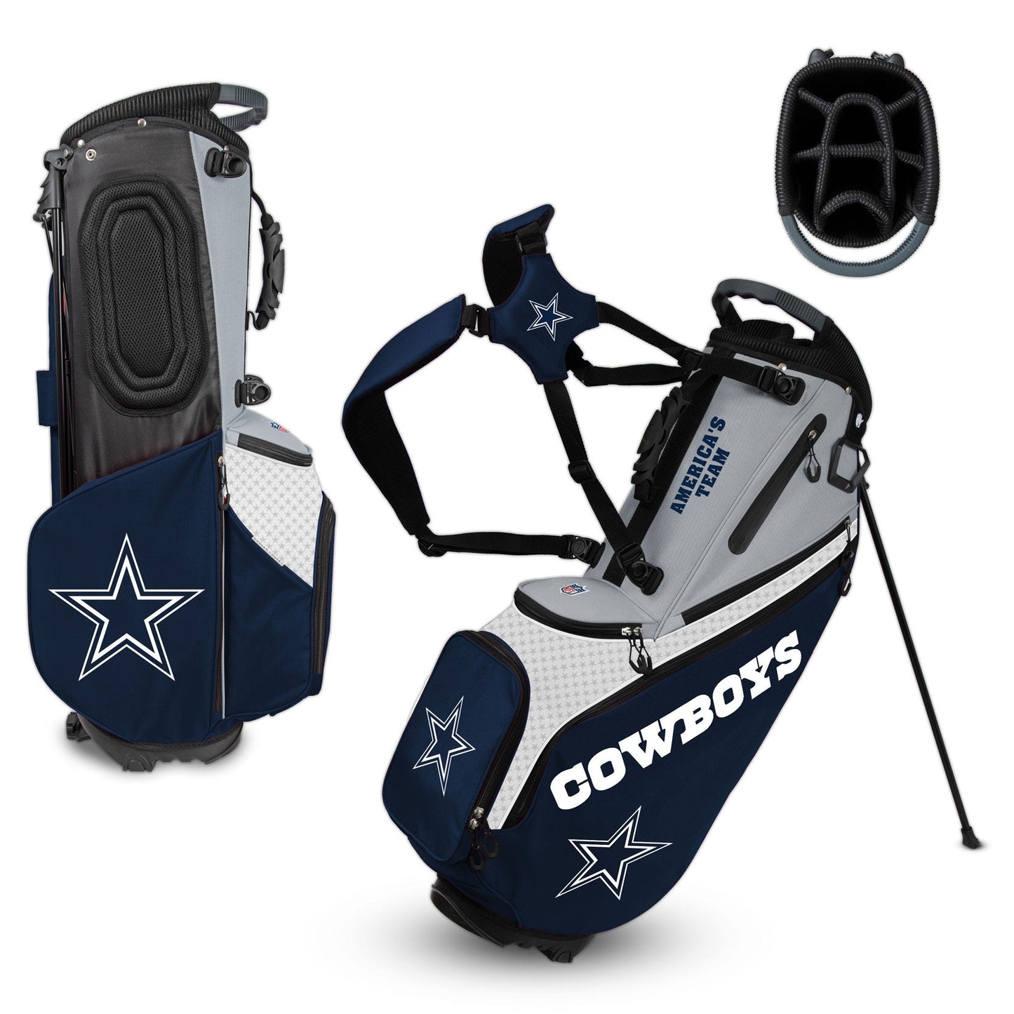 Team Effort 2025 NFL The Back Nine Golf Stand Bag