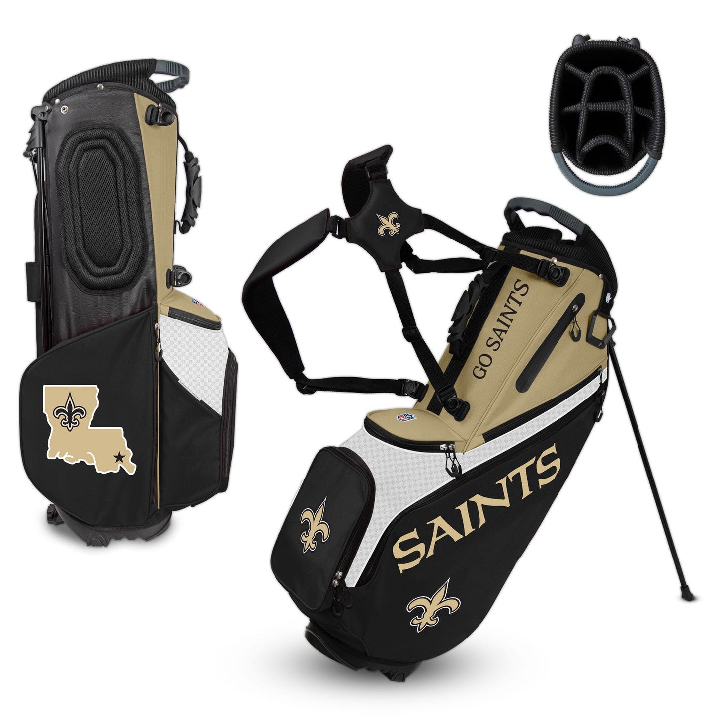 Team Effort 2025 NFL The Back Nine Golf Stand Bag