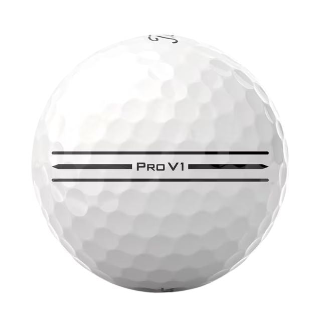 2025 Titleist Pro V1 Enhanced Alignment Golf Balls - 1 Dozen