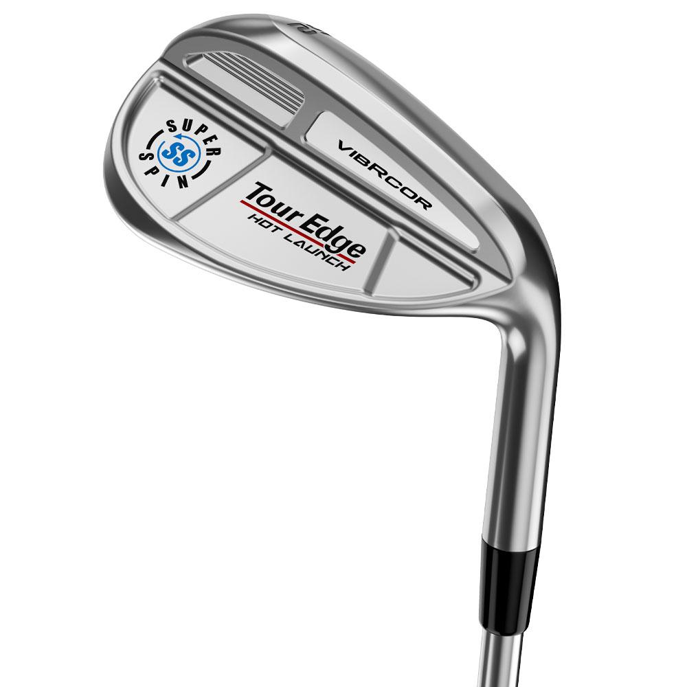Tour Edge Hot Launch SuperSpin VibRCor Wedge Men's Steel Shaft