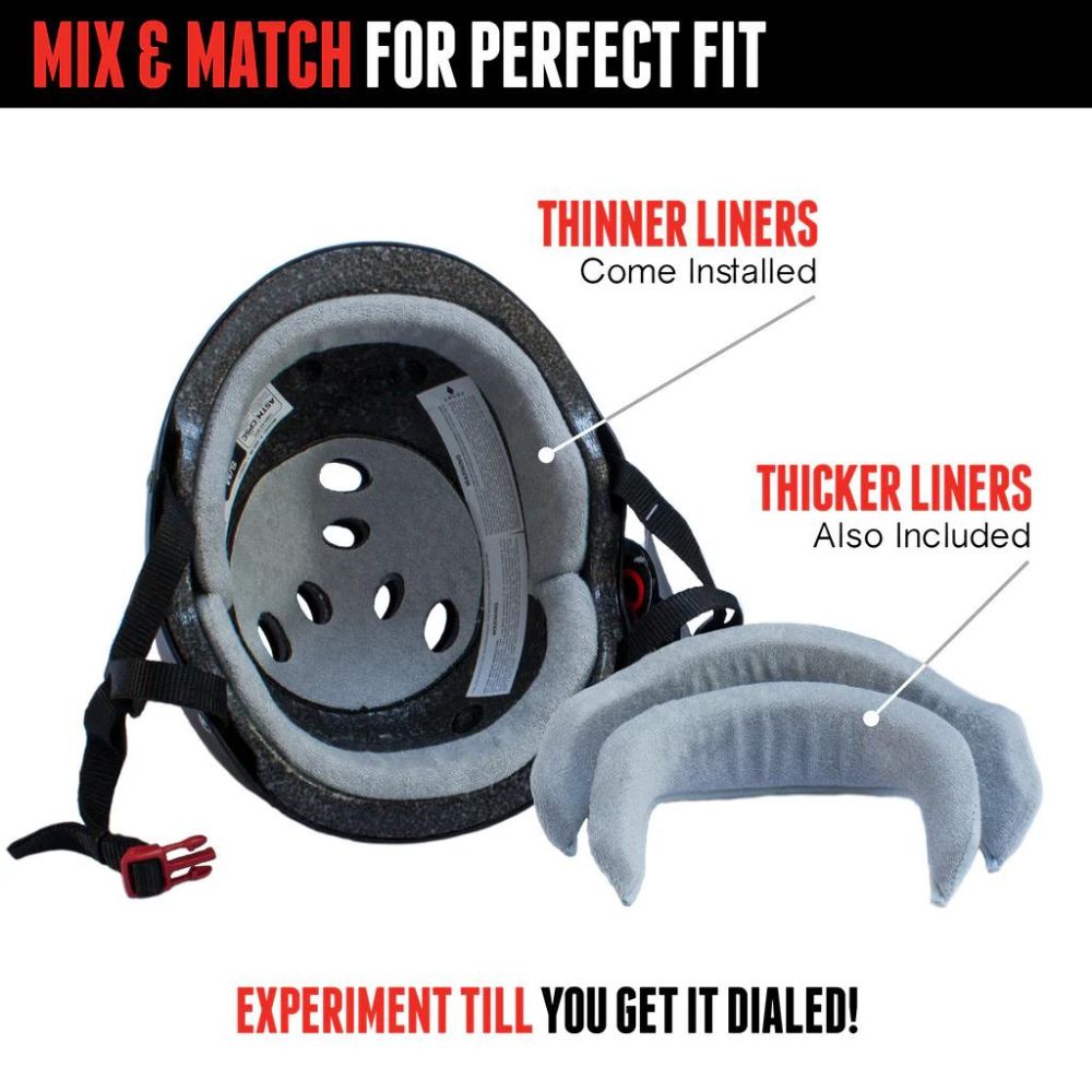 Triple Eight The Certified Sweatsaver Helmet - Sunset