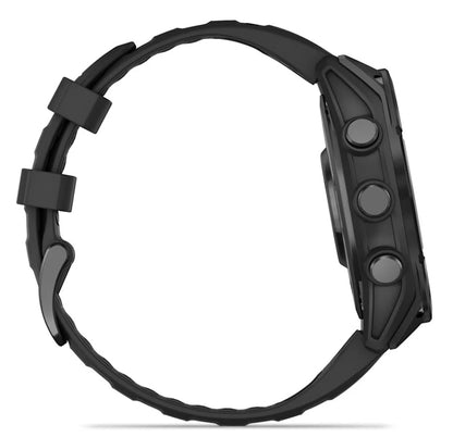 Garmin fenix 8 GPS Watch 47 mm Slate Gray with Black Silicone Band