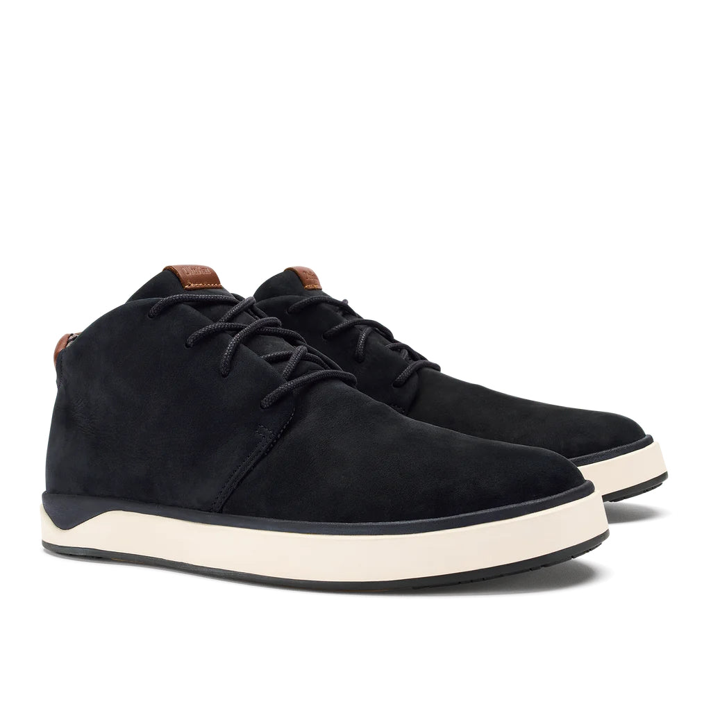 Olukai Men's Papaku Ili Nubuck Leather Boots