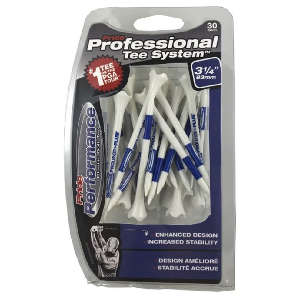 Pride Performance 3 1/4" Golf Tees - 30-Pack