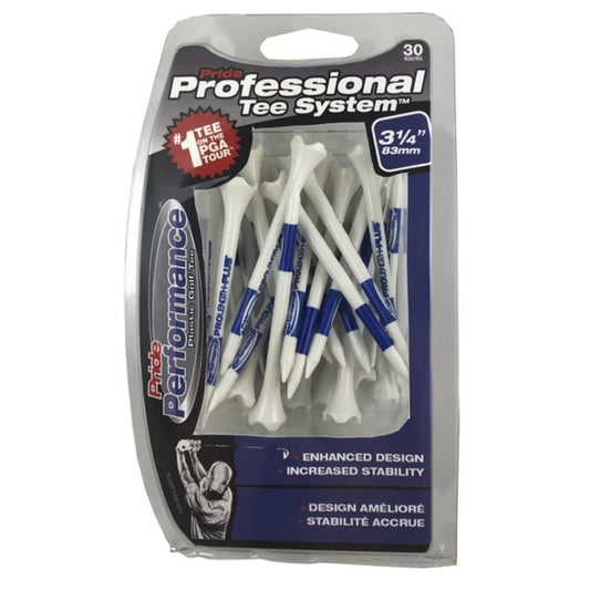 Pride Performance 3 1/4" Golf Tees - 30-Pack