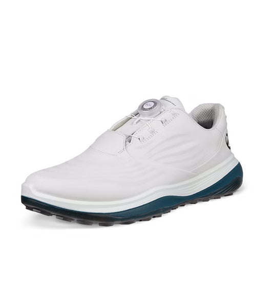 Ecco Men's LT1 BOA Golf Spikeless Shoes - White