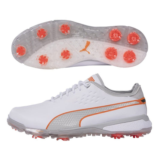Puma Men's Proadapt Delta Golf Shoes - White/Grey