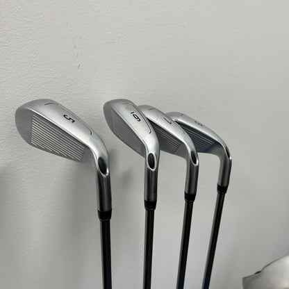 Callaway Big Bertha B21 Iron Set 5-PW, AW Left Hand Graphite Senior (Pre-Owned)