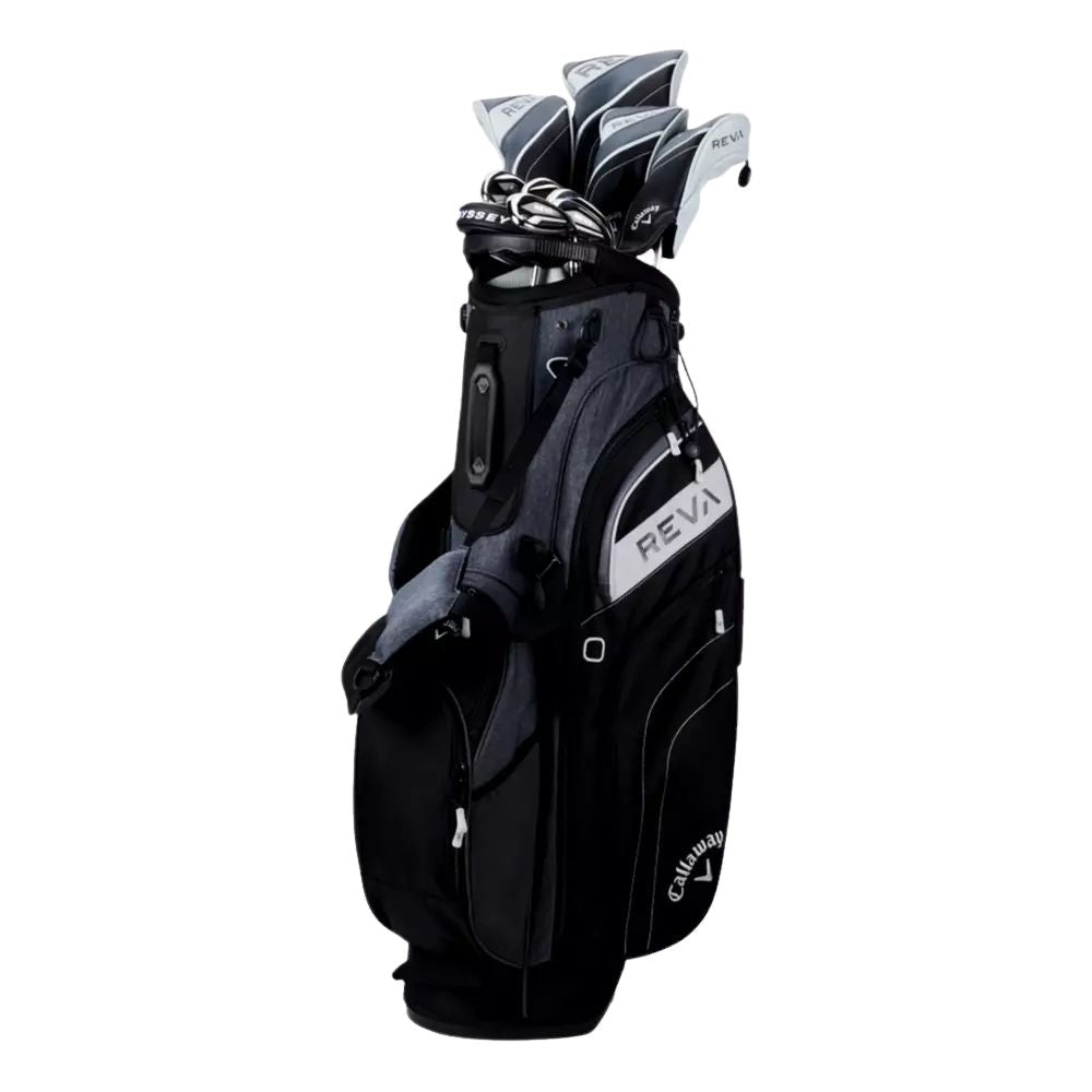 Callaway Reva 24 Black 11 Piece Complete Set Cart Bag - Short Length Right Hand