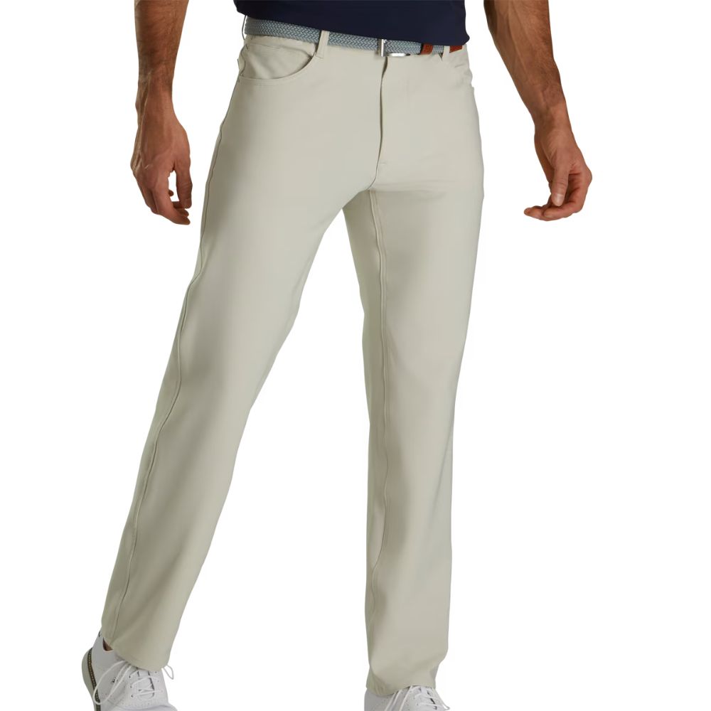 FootJoy Men's 5-Pocket Golf Pant 24478 - Stone (Previous Season Style)