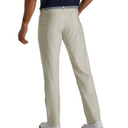 FootJoy Men's 5-Pocket Golf Pant 24478 - Stone (Previous Season Style)