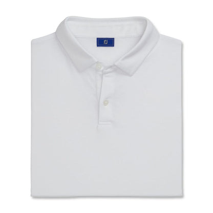 Footjoy Men's Athletic Fit Solid Jersey Golf Polo (Previous Season Style)