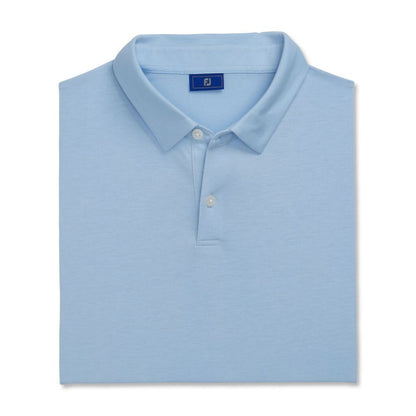Footjoy Men's Athletic Fit Solid Jersey Golf Polo (Previous Season Style)