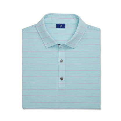 Footjoy LC Drirelease Open Stripe Jersey Golf Polo - Previous Season Style