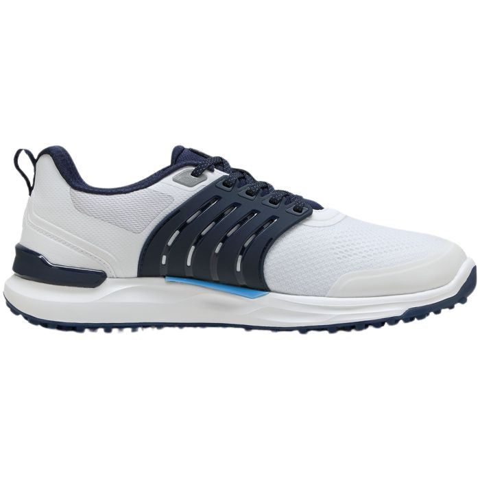 Puma Men's Ignite Elevate 2 Spikeless Golf Shoes - Puma White/Deep Navy