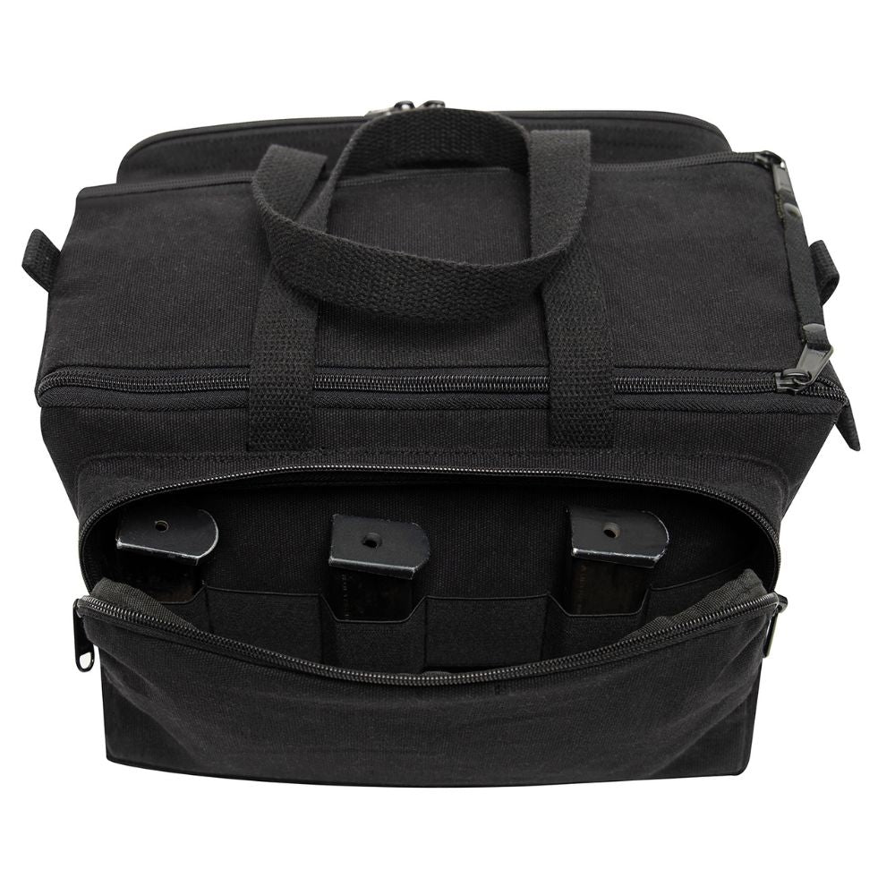 Rothco Canvas Tactical Shooting Range Bag - Black