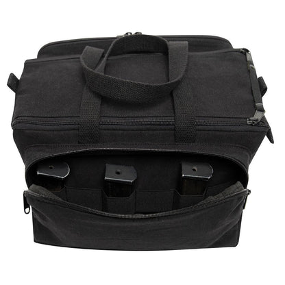 Rothco Canvas Tactical Shooting Range Bag - Black