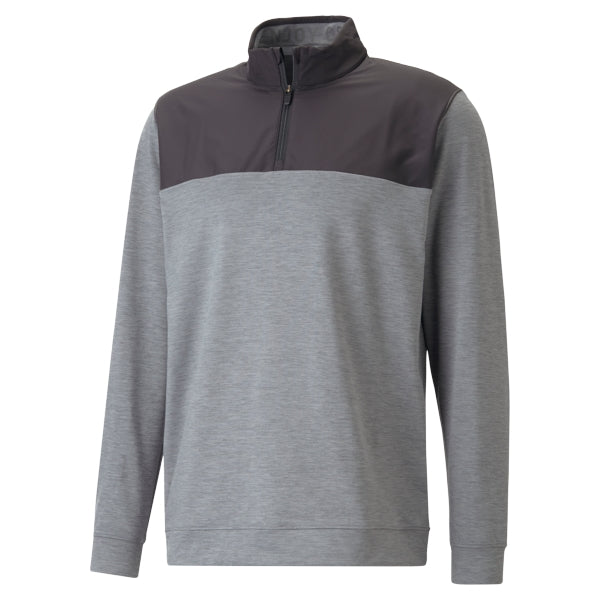 Puma Men's Cloudspun Colorblock 1/4 Zip Pullover (On-Sale)