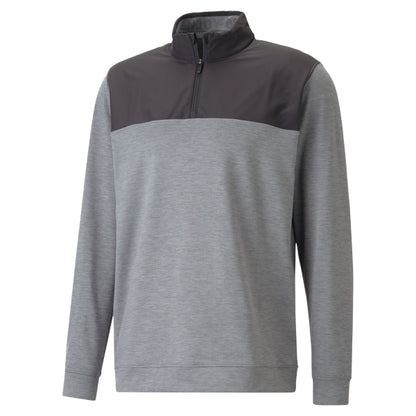 Puma Men's Cloudspun Colorblock 1/4 Zip Pullover (On-Sale)