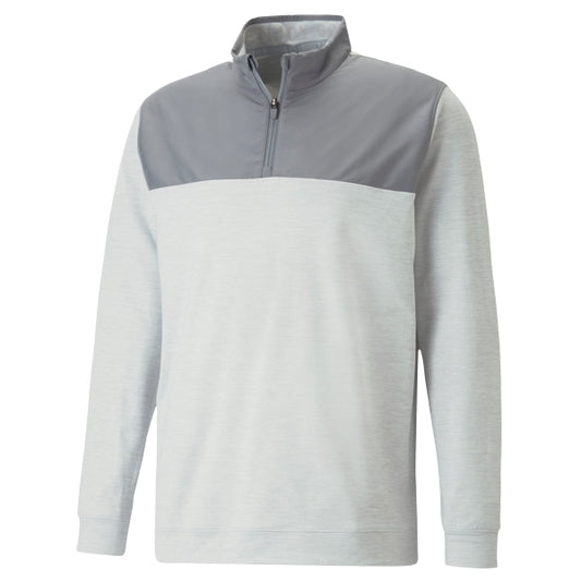 Puma Men's Cloudspun Colorblock 1/4 Zip Pullover (On-Sale)
