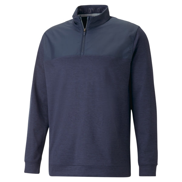 Puma Men's Cloudspun Colorblock 1/4 Zip Pullover (On-Sale)