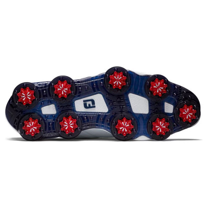 FootJoy Men's Tour Alpha Triple BOA Golf Shoes (Previous Season Style) - White/Red/Navy