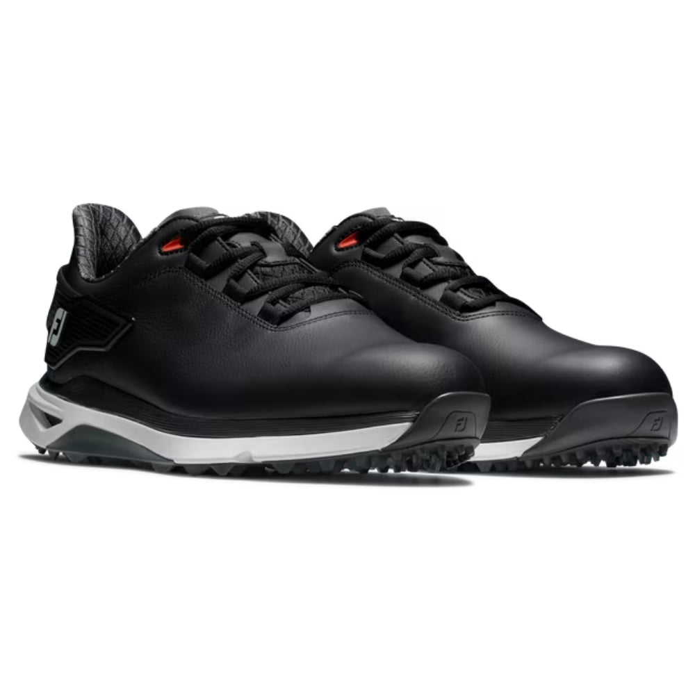 FootJoy Mens Pro/SLX Spikeless Laced Shoes - Black/White/Gray (Previous Season Style)