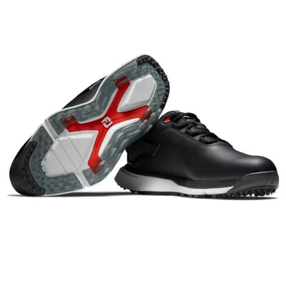 FootJoy Mens Pro/SLX Spikeless Laced Shoes - Black/White/Gray (Previous Season Style)