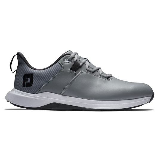 FootJoy Men's ProLite Spikeless Laced Golf Shoes - Grey - Previous Season Style