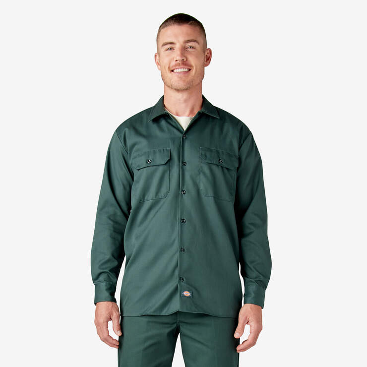 Dickies Men's Long Sleeve Work Shirt