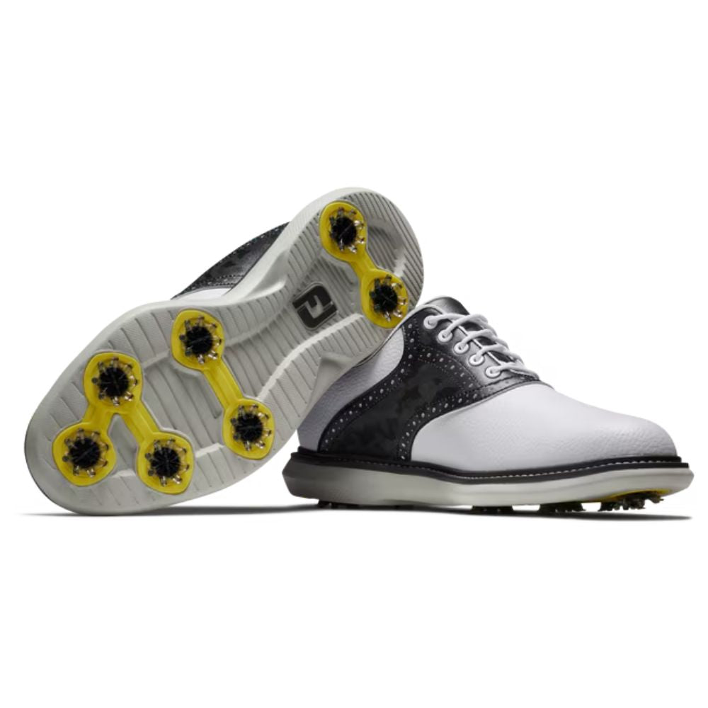 FootJoy Traditions Men's Golf Shoes (Previous Season Style) 57928 - White/Black