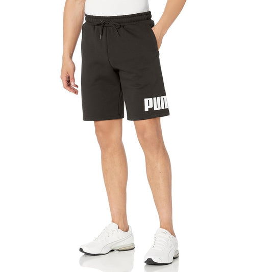 Puma Men's Big Logo Fleece Shorts 10"