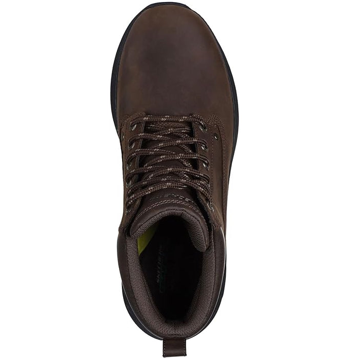 Skechers Mens Relaxed Fit: Pollard Lanser Boots - Cocoa - New